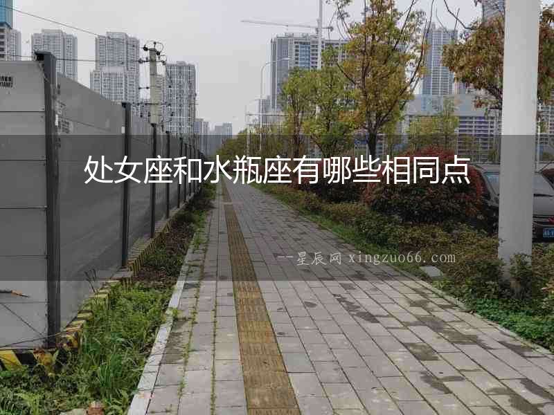 處女座和水瓶座有哪些相同點(diǎn)