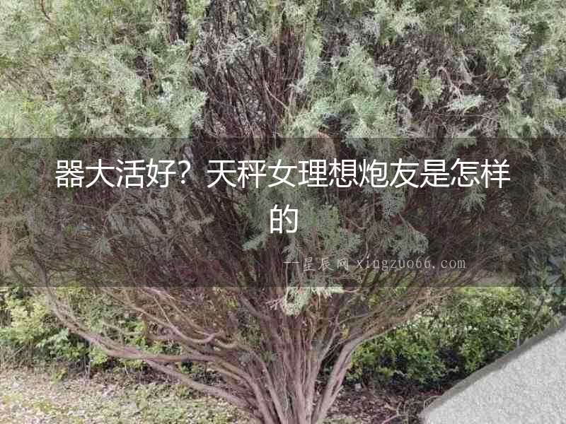 器大活好？天秤女理想炮友是怎樣的