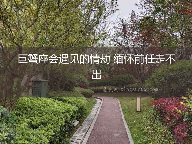 巨蟹座會(huì)遇見(jiàn)的情劫 緬懷前任走不出