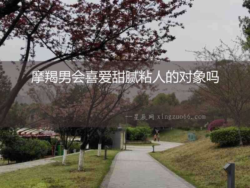 摩羯男會喜愛甜膩粘人的對象嗎