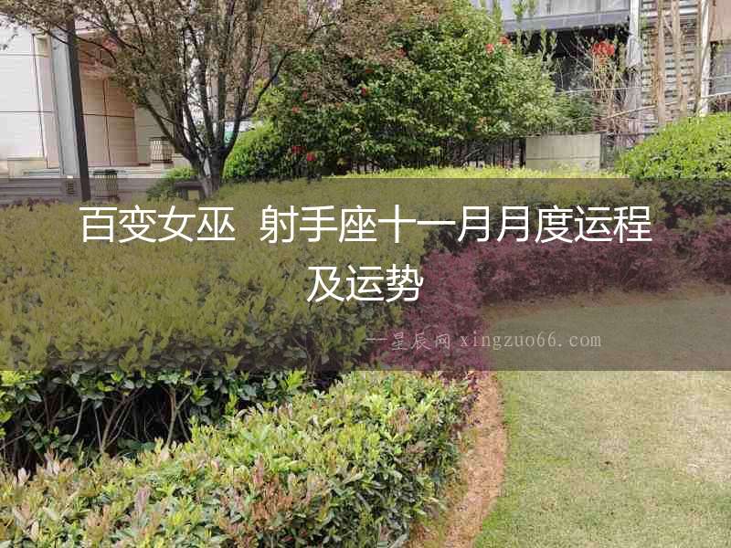 百變女巫  射手座十一月月度運(yùn)程及運(yùn)勢