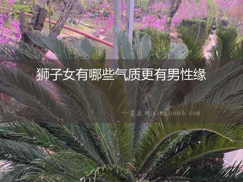獅子女有哪些氣質更有男性緣