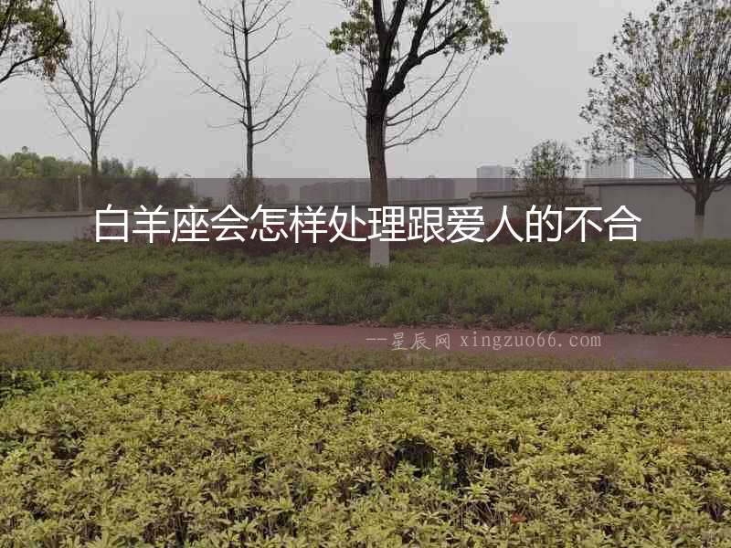 白羊座會怎樣處理跟愛人的不合