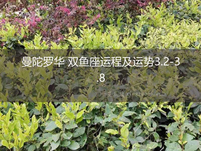 曼陀羅華 雙魚座運程及運勢3.2-3.8