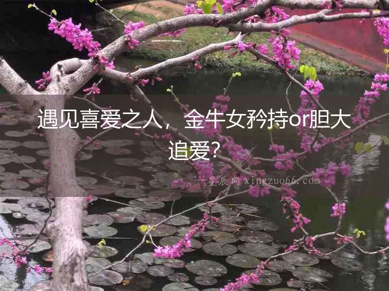 遇見喜愛之人，金牛女矜持or膽大追愛？