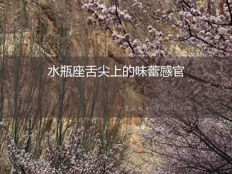 水瓶座舌尖上的味蕾感官