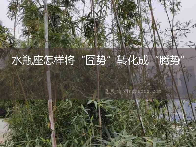 水瓶座怎樣將“囧勢”轉化成“騰勢”