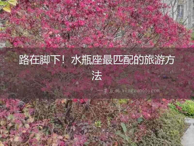 路在腳下！水瓶座最匹配的旅游方法