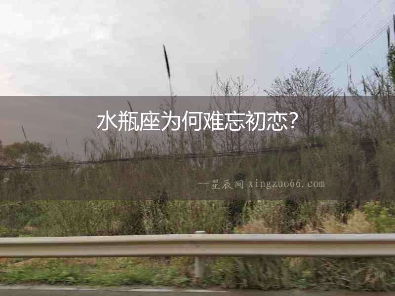 水瓶座為何難忘初戀？