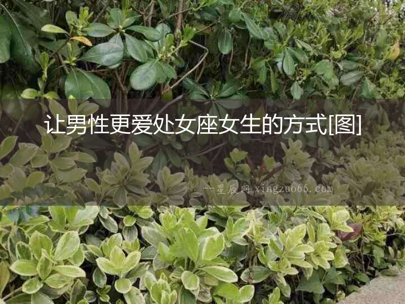 讓男性更愛處女座女生的方式[圖]