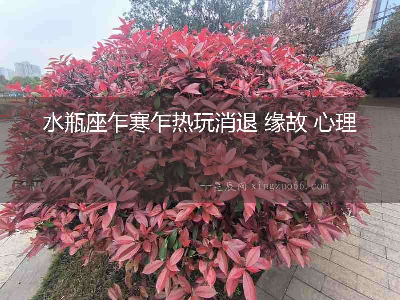 水瓶座乍寒乍熱玩消退 緣故 心理