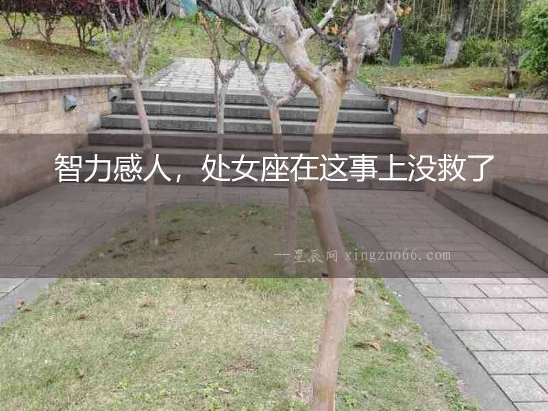 智力感人，處女座在這事上沒救了