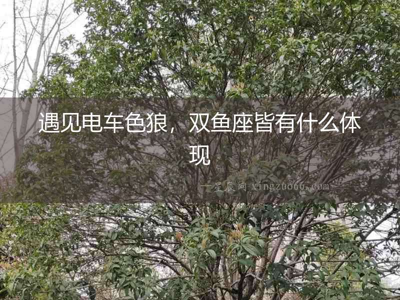 遇見電車色狼，雙魚座皆有什么體現