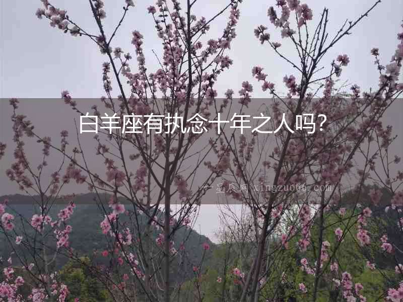 白羊座有執(zhí)念十年之人嗎？