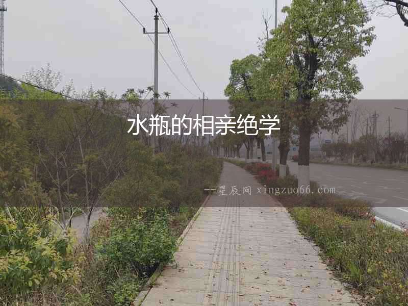 水瓶的相親絕學