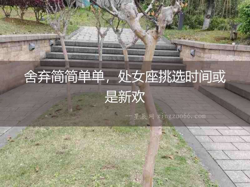 舍棄簡簡單單，處女座挑選時間或是新歡