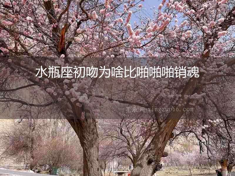 水瓶座初吻為啥比啪啪啪銷魂