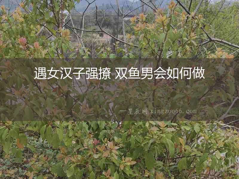 遇女漢子強撩 雙魚男會如何做