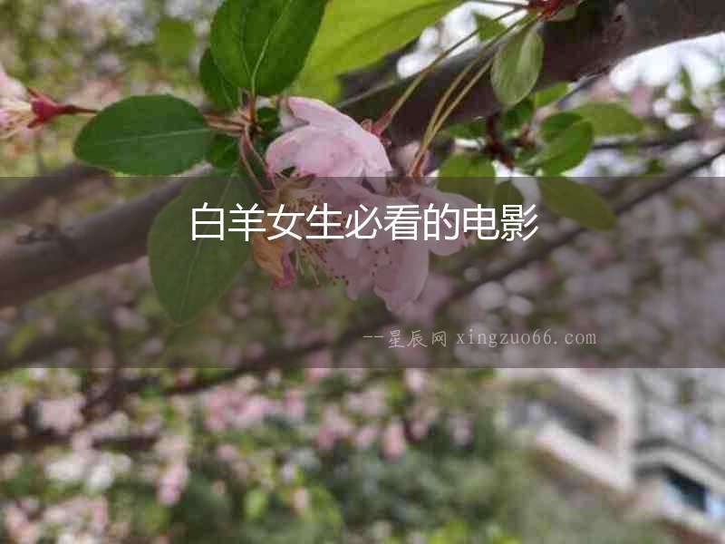 白羊女生必看的電影