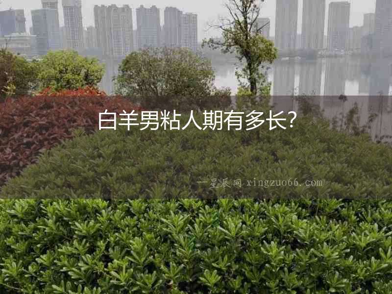 白羊男粘人期有多長？
