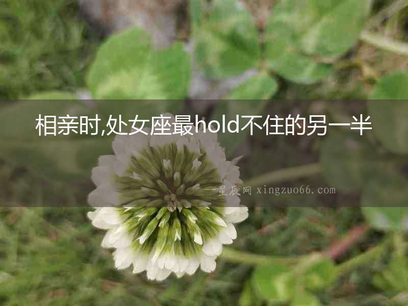 相親時(shí),處女座最hold不住的另一半