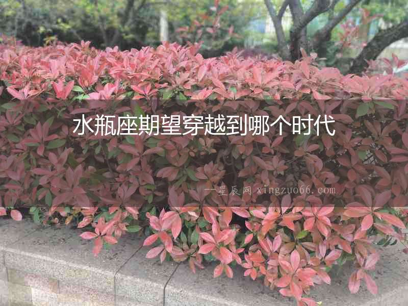水瓶座期望穿越到哪個時代