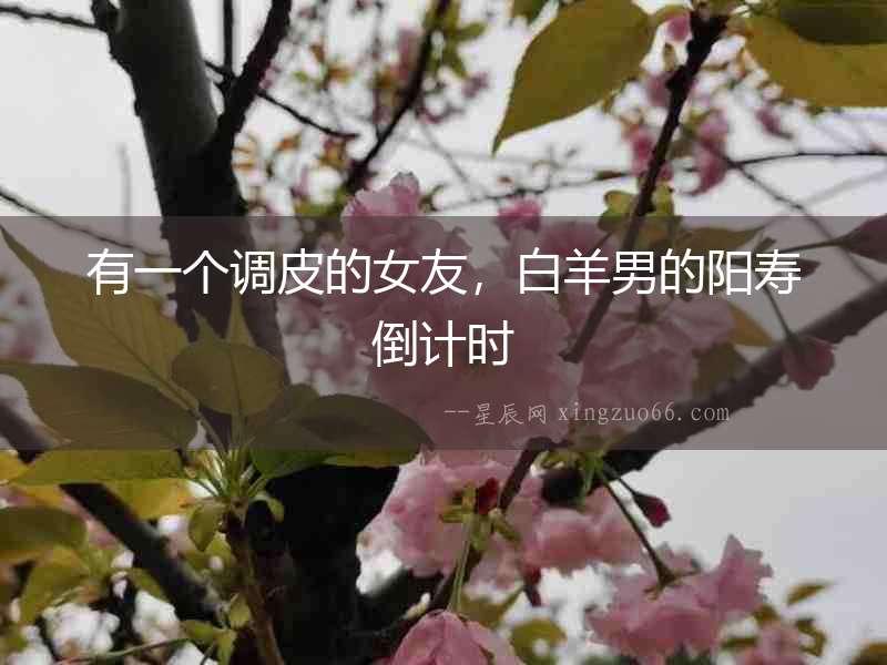 有一個調皮的女友，白羊男的陽壽倒計時