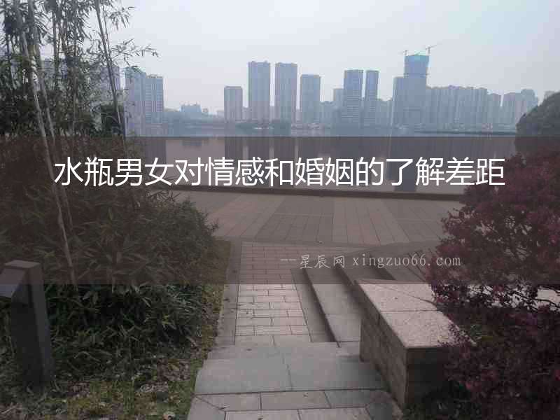 水瓶男女對情感和婚姻的了解差距