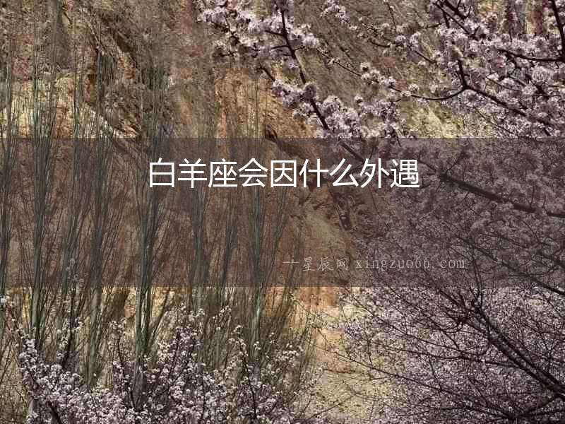 白羊座會因什么外遇