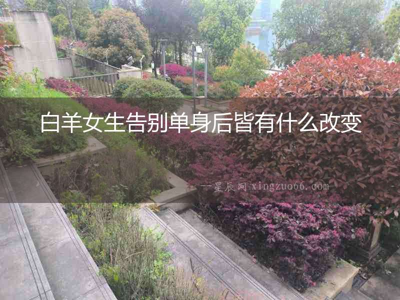 白羊女生告別單身后皆有什么改變