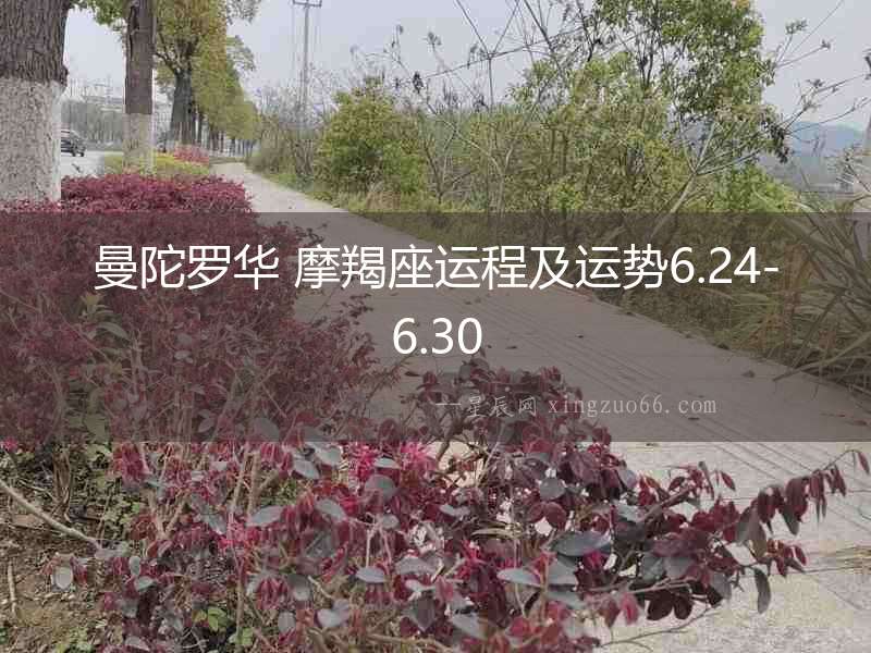 曼陀羅華 摩羯座運(yùn)程及運(yùn)勢(shì)6.24-6.30