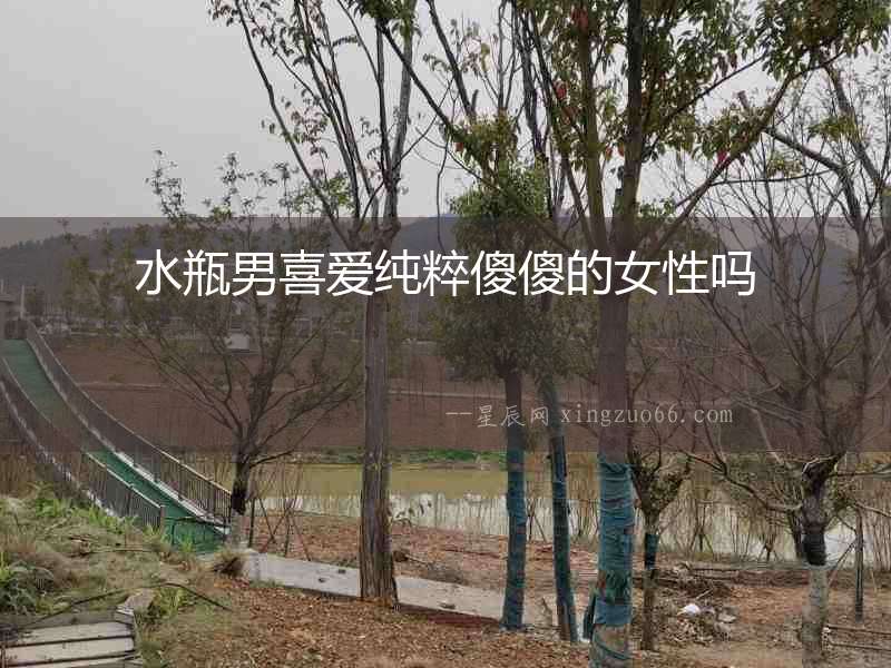 水瓶男喜愛純粹傻傻的女性嗎