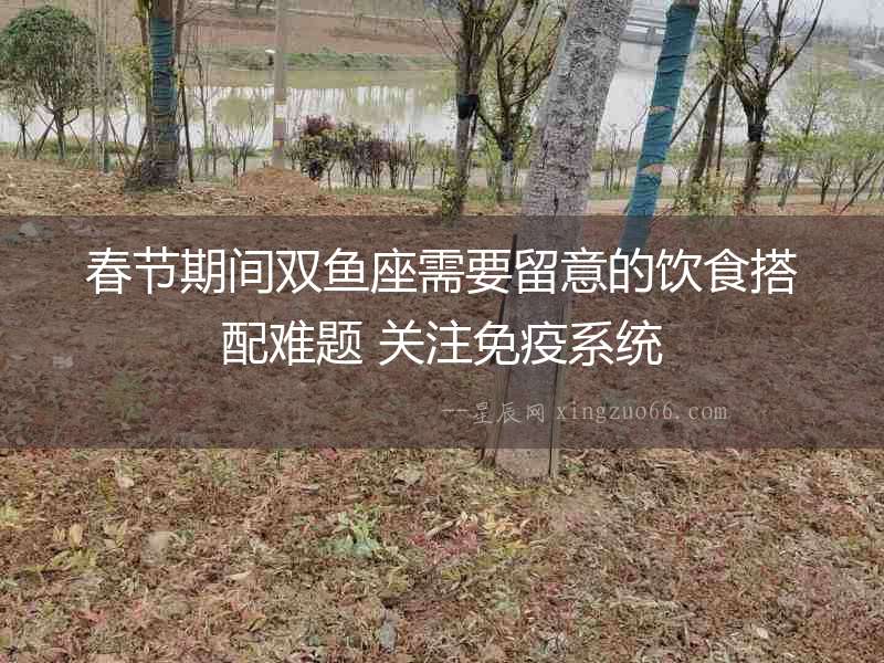 春節期間雙魚座需要留意的飲食搭配難題 關注免疫系統