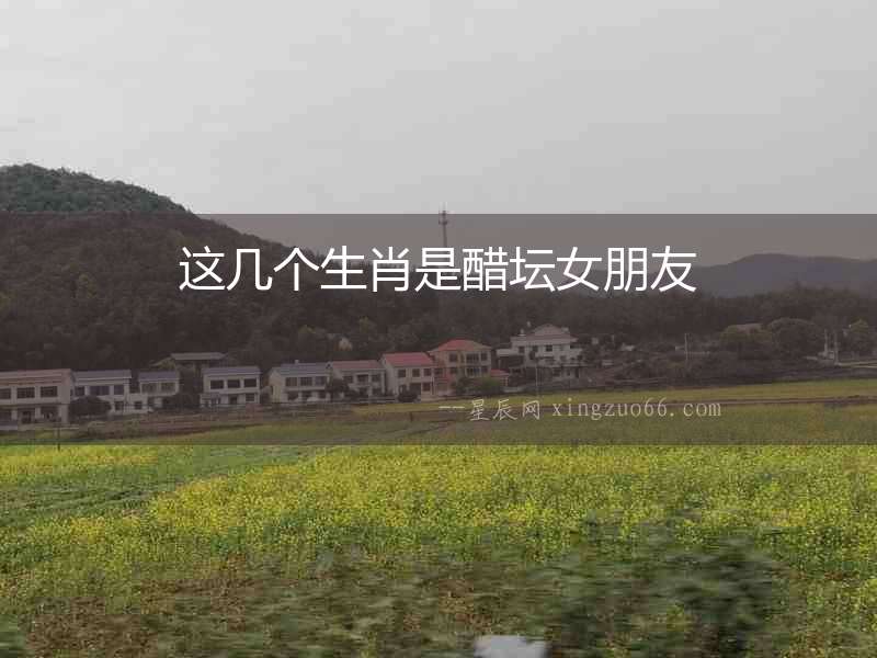這幾個生肖是醋壇女朋友