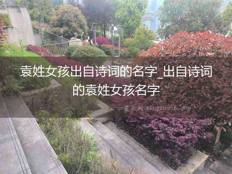 袁姓女孩出自詩詞的名字_出自詩詞的袁姓女孩名字