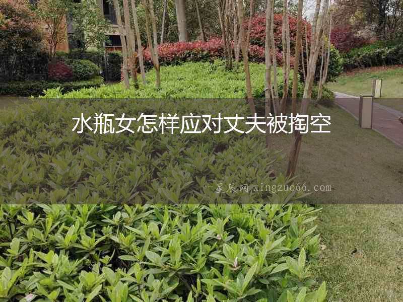水瓶女怎樣應(yīng)對(duì)丈夫被掏空