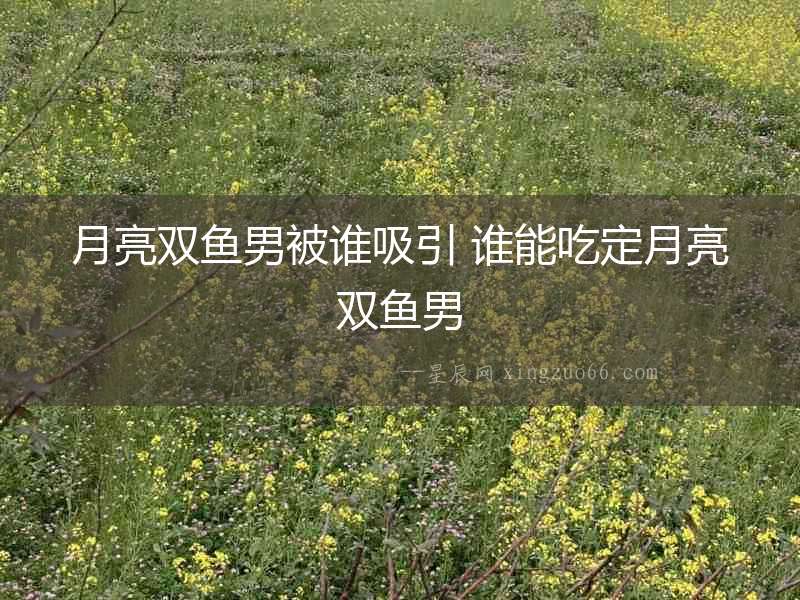 月亮雙魚(yú)男被誰(shuí)吸引 誰(shuí)能吃定月亮雙魚(yú)男