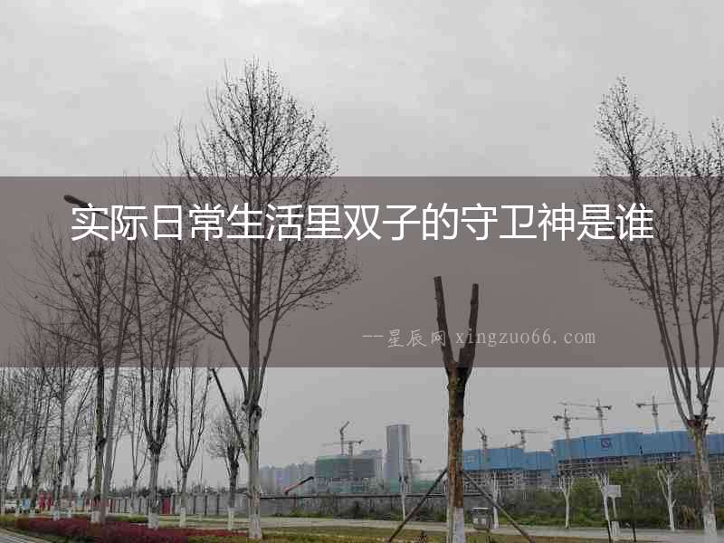 實際日常生活里雙子的守衛(wèi)神是誰