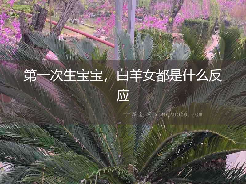 第一次生寶寶，白羊女都是什么反應(yīng)