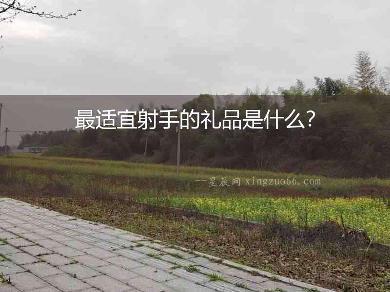 最適宜射手的禮品是什么？