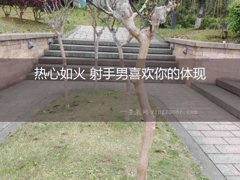 熱心如火 射手男喜歡你的體現