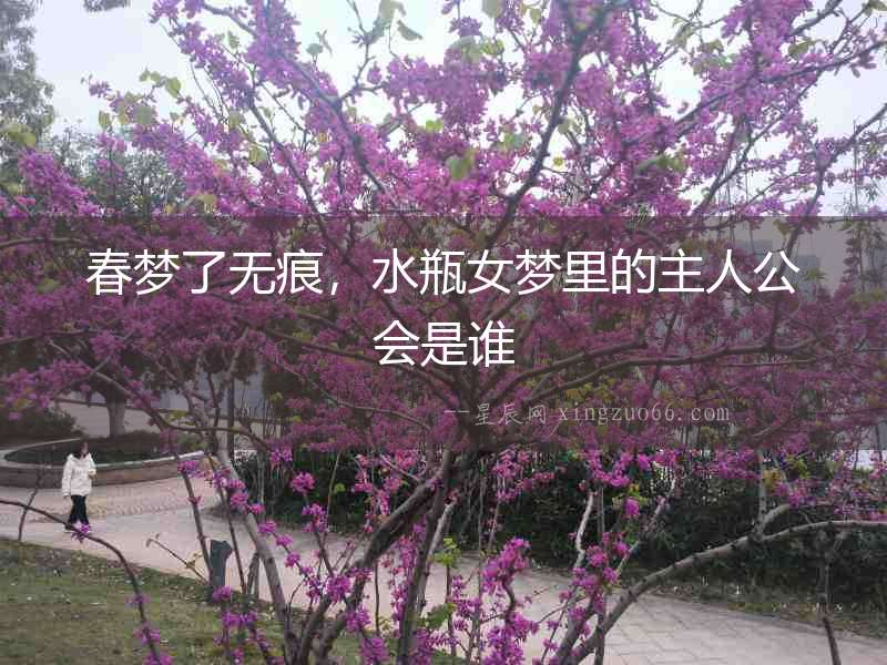 春夢(mèng)了無(wú)痕，水瓶女夢(mèng)里的主人公會(huì)是誰(shuí)