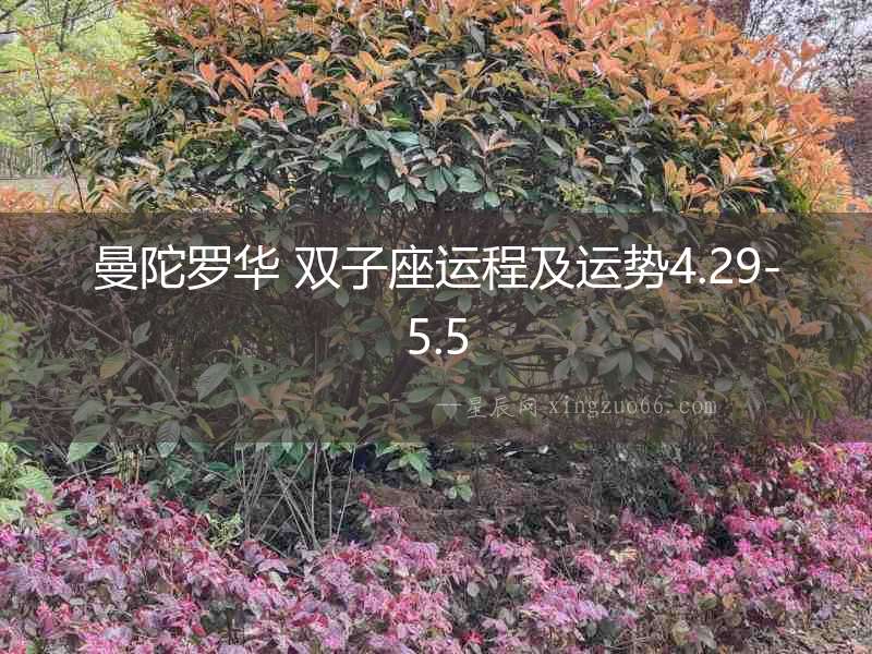 曼陀羅華 雙子座運(yùn)程及運(yùn)勢(shì)4.29-5.5