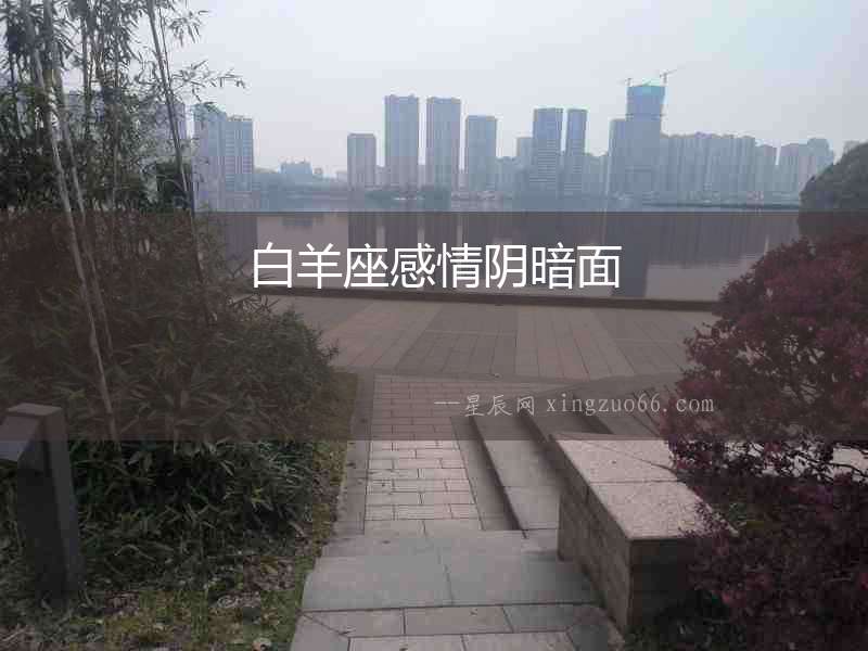 白羊座感情陰暗面