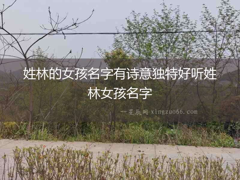 姓林的女孩名字有詩意獨特好聽姓林女孩名字