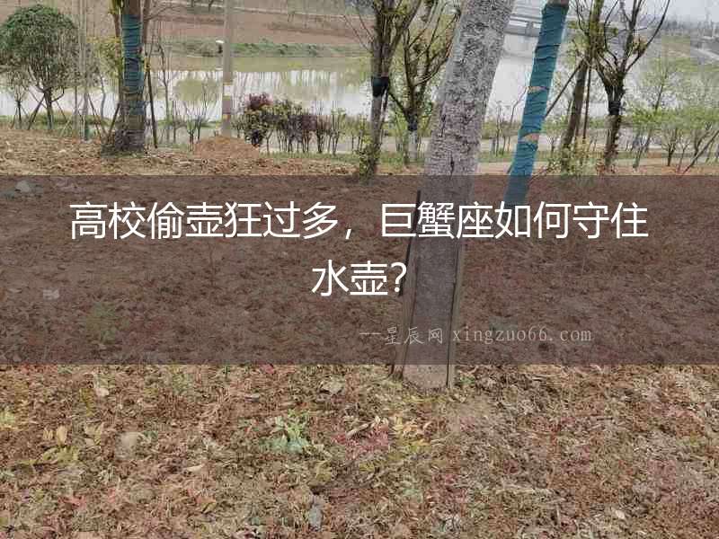 高校偷壺狂過多，巨蟹座如何守住水壺？