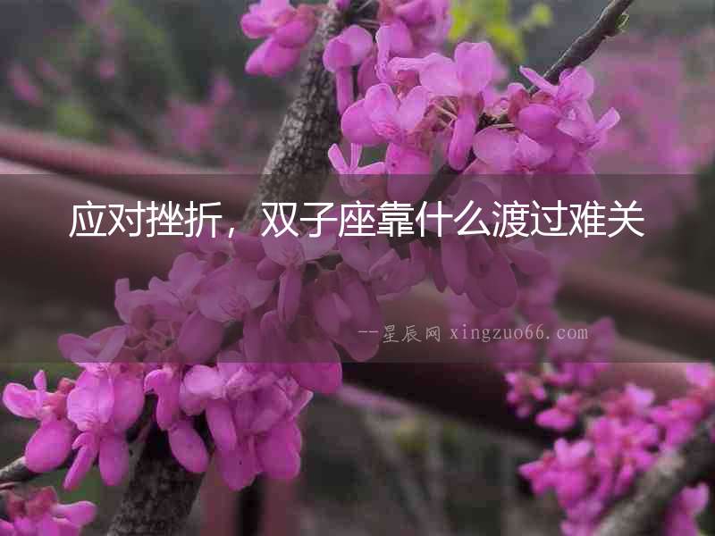 應(yīng)對挫折，雙子座靠什么渡過難關(guān)