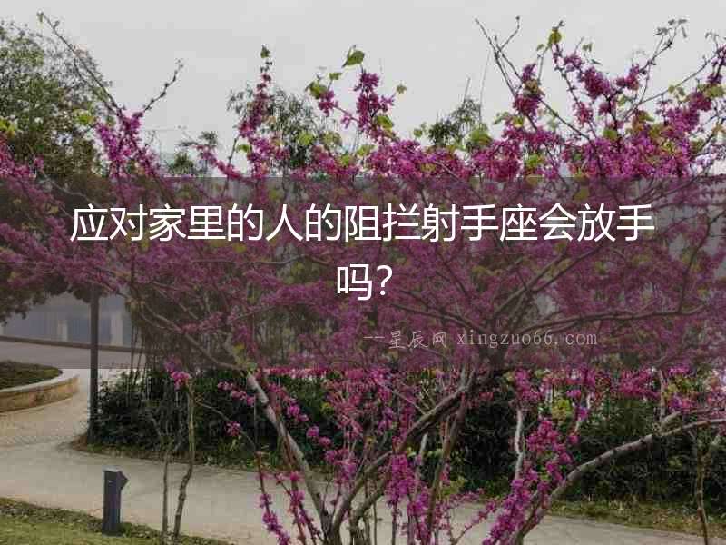 應(yīng)對(duì)家里的人的阻攔射手座會(huì)放手嗎？