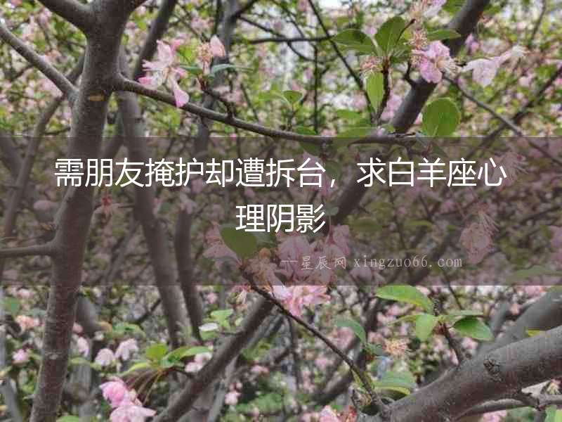 需朋友掩護(hù)卻遭拆臺(tái)，求白羊座心理陰影