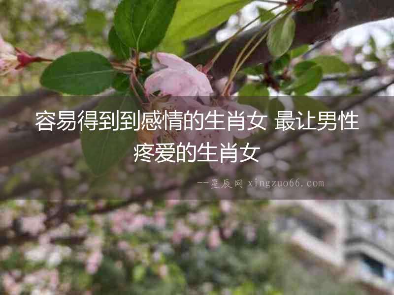 容易得到到感情的生肖女 最讓男性疼愛的生肖女